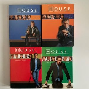 House Season 1-4 DVDs